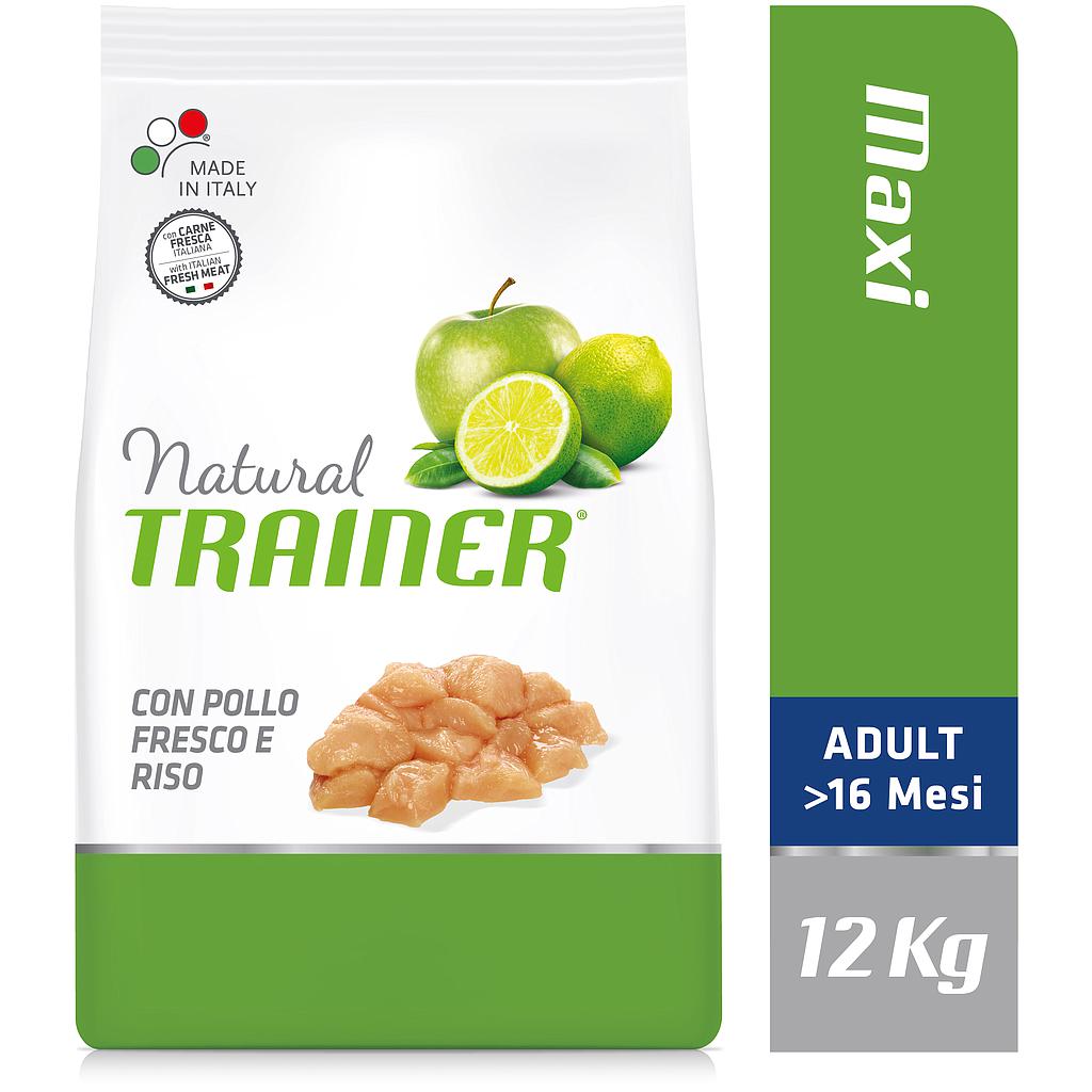 NATURAL TRAINER MAXI ADULTO POLLO 12KG